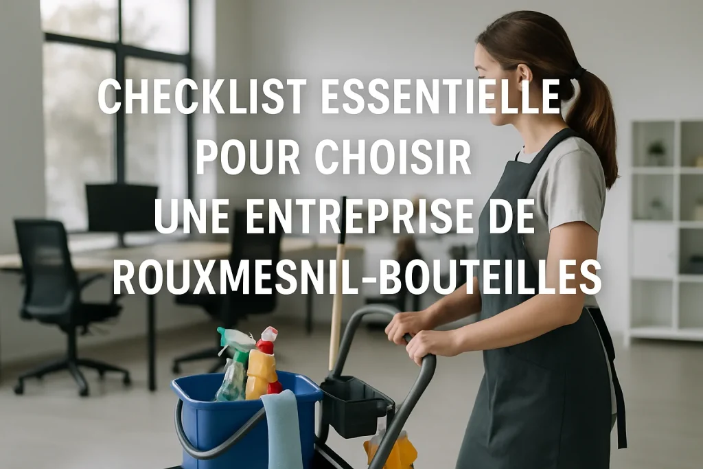 Un technicien de nettoyage nettoyant un appartement à Rouxmesnil-Bouteilles avec des équipements modernes.